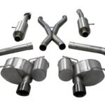 Corsa Cat-Back 2.75" Dual Rear Single 4.5" Cherokee 6.4