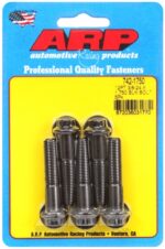 "3/8""-24 x 1.750 12pt black oxide bolts" (5pcs)