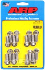 "3/8"" x .750 SS hex header bolt kit"