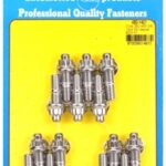 Oldsmobile 350-455 3/8"" 12pt SS header stud kit"