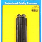 "5/16""-24 x 4.250 hex black oxide bolts" (5pcs)