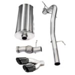 Corsa Cat-Back 3.0" Single Side Twin 4.0" Escalade 6.2 11-14