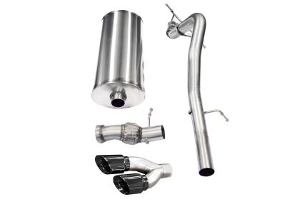 Corsa Cat-Back 3.0" Single Side Twin 4.0" Escalade 6.2 11-14