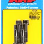 ARP 5/16-24x2.000 black hex WP pulley w/.750" fan spcr stud