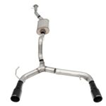 Corsa Cat-Back 2.75" Dual Rear Single 4.0" Bronco 2.3 21-23