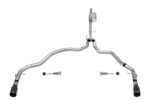 Corsa Cat-Back 3.0" Dual Rear Single 4.0" F150 5.0 21-23