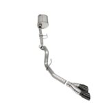 Corsa Cat-Back 3.0" Single Side Twin 4.0" F150 3.5 21-23