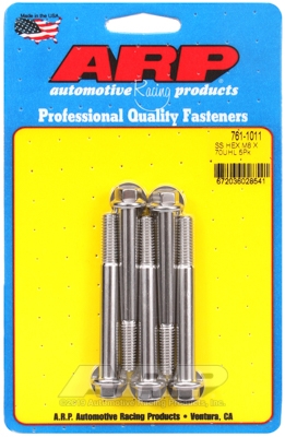 7CE9E4E2-A304-1CD5-E6A2-B619ACCB099E M8 x 1.25 x 70 hex SS bolts (5pcs) - Image 1
