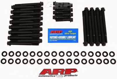 7D6335AA-0143-BFC7-A41F-703B3CB11A9A BB Chevy w/Dart Chevy Bowtie head bolt kit - Image 1