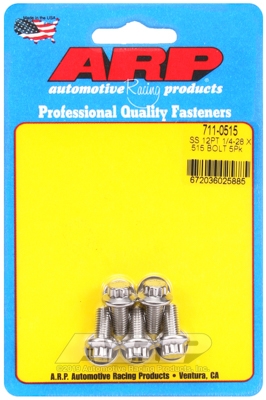7E7B3AC3-4E86-EBCB-A633-D4630C5B3C2C "1/4""-28 x .515 12pt SS bolts" (5pcs) - Image 1