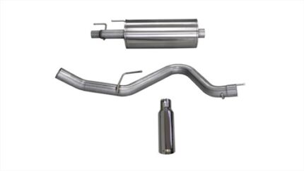 Corsa Cat-Back 3.0" Single Side Single 4" F150 2.7/3.5 15-20