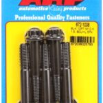 M10 x 1.50 x 60 12pt black oxide bolts (5pcs)