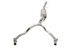 Corsa Cat-Back 3.5" to 2.75" Dual Rear Factory Bezels 2.75"
