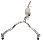 Corsa Cat-Back 3.5" to 2.75" Dual Rear Factory Bezels 2.75"
