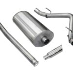 Corsa Cat-Back 3" Single Side Single 4" Silverado V8 09-13
