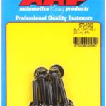 M6 x 1.00 x 25 12pt black oxide bolts (5pcs)