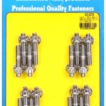 M8 X 1.25 X 45mm broached stud kit - 16pcs