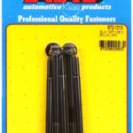 M6 x 1.00 x 80 12pt black oxide bolts (5pcs)