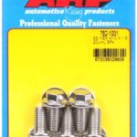M10 x 1.50 x 20 hex SS bolts (5pcs)