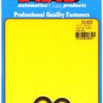 "1/2"ID 7/8"OD .120"TH chamfer black washers" (2pcs)