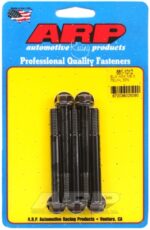 M8 x 1.25 x 75 hex black oxide bolts (5pcs)
