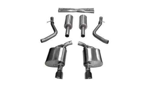 85E86E3F-9C21-5B11-9EF2-391A529635E5 Corsa Cat-Back 2.75" Dual Rear Single 4.5" 300C 5.7 17-20 - Image 1