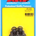 M8 x 1.25 x 12 12pt black oxide bolts (5pcs)
