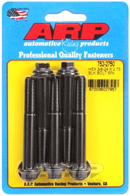 86439F32-7E18-EF4F-02EA-5EC03C144CAC "3/8""-24 x 2.750 hex black oxide bolts" (5pcs) - Image 1