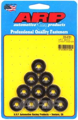 867FB546-5964-B392-6188-C453EC9D873C ARP Washer M6 ID 0.890 OD Black 10 Pack - Image 1