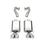 Corsa Axle-Back 3.0" Dual Center Rear Twin 4.5" Corvette C6