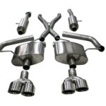 Corsa Cat-Back 2.75" Dual Rear Twin 4.5" Cherokee 6.2 18-21