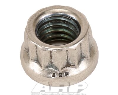 ARP M6 X 1.00 SS 12pt nut kit (1pcs)
