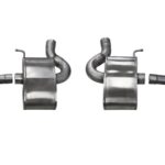 Corsa Axle-Back 2.75" Dual Rear Single 4.5" Camaro 6.2 16-23
