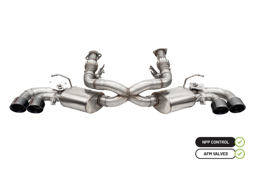886BF856-0F36-0748-40CF-0DF480287BEB Corsa Cat-Back 3.0" Dual Rear Quad 4.5" Corvette C8 20-23 - Image 1