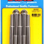 "7/16""-14 X 3.500 hex SS bolts" (5pcs)