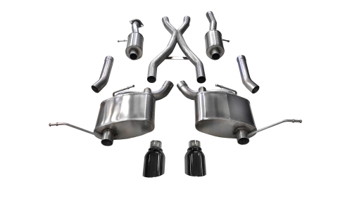 8971AC04-63EE-E7AD-0F10-7D164F3FF2D2 Corsa Cat-Back 2.5" Dual Rear Single 4.5" Cherokee 5.7 11-21 - Image 1