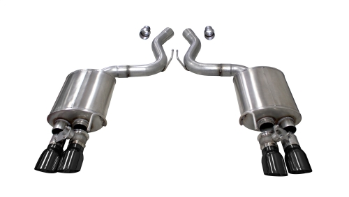 898B669B-B946-62E2-946C-BCF99A1DD6DD Corsa Axle-Back 3.0" Dual Rear Twin 4.0"Mustang 5.0 18-22 - Image 1