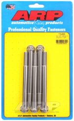 "3/8""-24 x 4.500 12pt SS bolts" (5pcs)