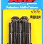 M10 x 1.25 x 50 12pt black oxide bolts (5pcs)