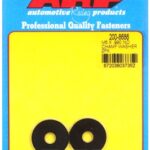 M6 ID .990 OD .065"TH black washers (2pcs)