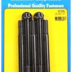 ARP 1/2-13 x 5.000 12pt black oxide bolts (5pcs)