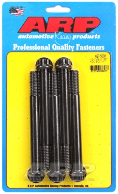 8A907CBC-82D3-447B-264F-8FE7242A475C ARP 1/2-13 x 5.000 12pt black oxide bolts (5pcs) - Image 1