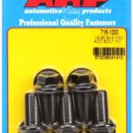 ARP Bolt Kit 1/2-20 x 1.000 Black Oxide Hex
