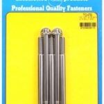 "5/16""-24 x 4.750 12pt SS bolts" (5pcs)