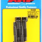 ARP 5/16-24x2.250 black hex WP pulley w/1.000" fan spcr stud