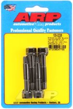 ARP 5/16-24x2.250 black hex WP pulley w/1.000" fan spcr stud