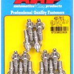 BB Chevy stamped steel covers SS 12 pt valve cover stud kit