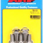 M10 x 1.25 x 20 hex SS bolts (5pcs)