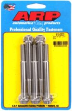 "3/8""-16 x 3.500 12pt 7/16 wrenching SS bolts" (5pcs)