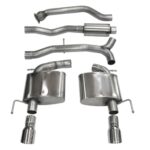 Corsa Cat-Back 3.0" Dual Rear Single 4.0" ATS 2.0 13-19